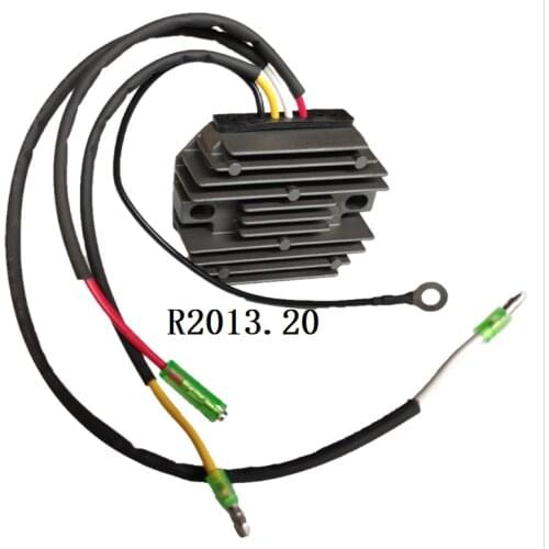 R2013.20 Regulator Rectifier For Tohatsu 15HP 20HP Tohatsu MFS15C MFS20C MFS15D MFS20D MFS9.9C MFS 20 3BJ-76060-0 3BJ-76060-1