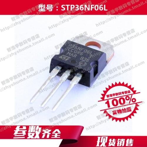 STP36NF06L single 36NF06 STP36NF06 TO-220AB zener diode Free shipping best match