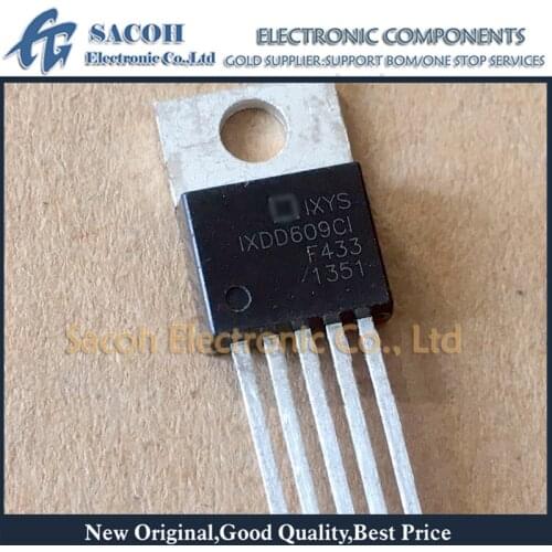 1Pcs IXDD609CI or IXDN609CI or IXDI609CI TO-220-5 Ultrafast MOSFET Drivers