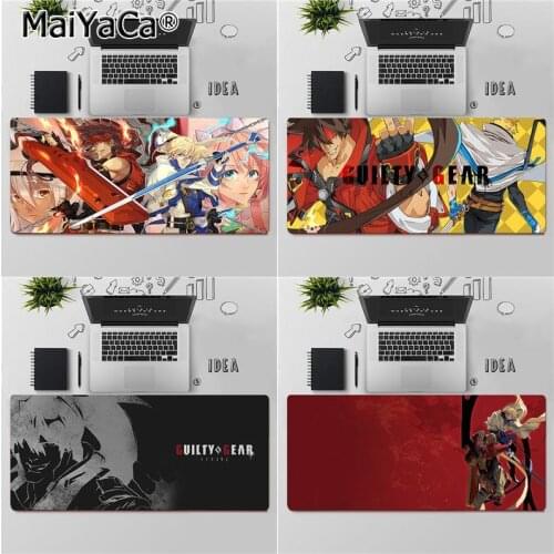 MaiYaCa Top Quality Guilty Gear Strive Keyboards Mat Rubber Gaming mousepad Desk Mat Free Shipping Large Mouse Pad Keyboards Mat