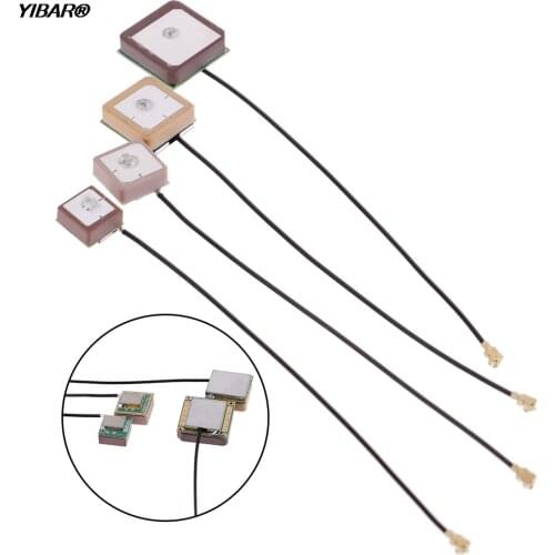 1pcs Hot sale 3V-5V DC 10mA internal GPS antenna Dual antenna Active builtin ceramic Drone aerial antenna