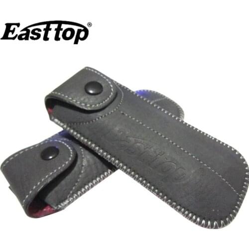 2PCS/ LOT EASTTOP Blues Harp Bag 10 Hole Blues Artificial Leather holster / Bag Harmonica Bags instrument bags Mini convenient
