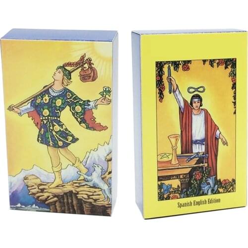 2021 Hot Sale spanish Rider Wait Tarot Cards Factory Made oracle card Board Game 78Pcs/Set