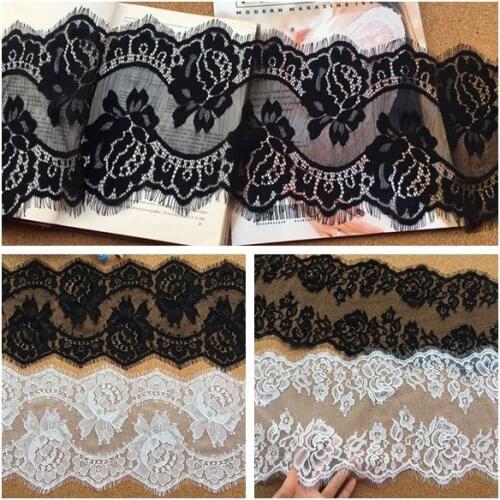 3 m /lots two-color rose mesh gauze lace lace stitching wedding veil skirt material DIY accessories CA105