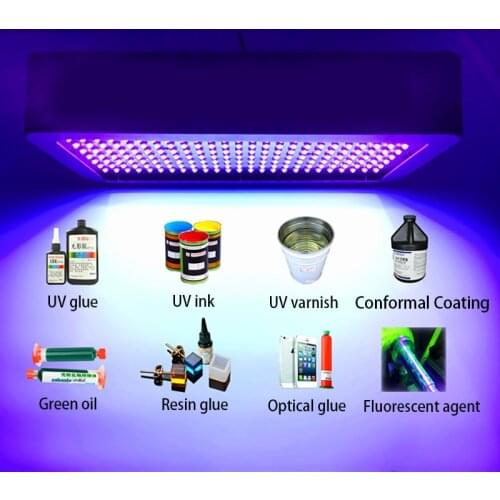 365nm UV Curing lamp Ultraviolet led 395nm 405nm Inkjet Coding Circuit board/pcb Photosensitive Ink Curing UV Paint Resin glue