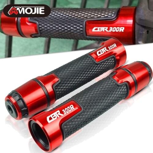 7/8"22MM Motorcycle handlebar grip handle bar Motorbike handlebar grips FOR Honda CBR300R CBR 300R 2014 2015 2016 2017 2018 2019