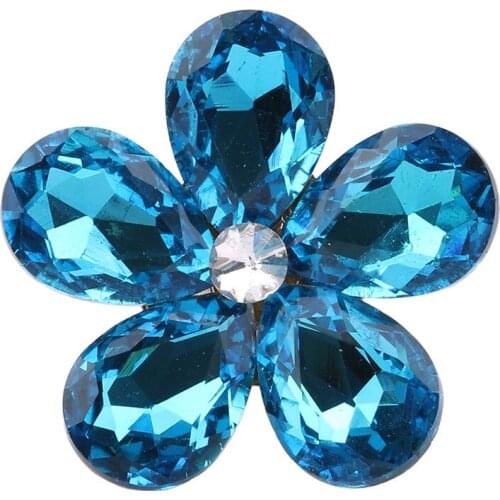 Car Interior Accessories Automobile Air Conditioner Outlet Crystal Flower Decor Car Ornaments Vent Perfume Decoration