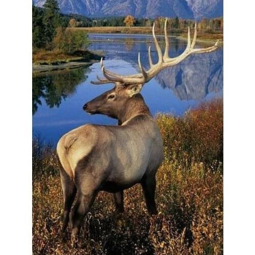 5D DIY Diamond Embroidery Landscape Waterfall Mountain Diamond Painting Full Square Mosaic Picture of Rhinestone Home Decor Gift