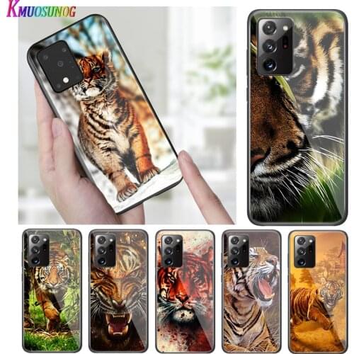 Cool Animal Powerful Tiger For Samsung Galaxy A01 A11 A12 A21 A31 A41 A42 A51 A71 A91 A32 A52 A72 A02S Phone Case