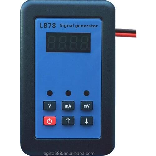 LB78 Resistance Current Voltmeter Signal Generator Source Process Calibrator 4-20mA/0-10V/mV LCD Display Update From LB01