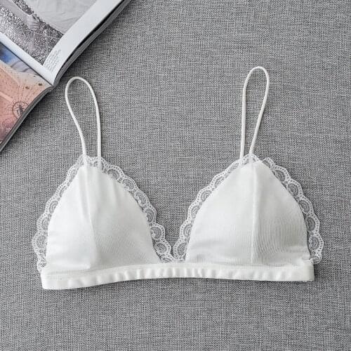 Girl Lace Training Bra Young Girl Bra Students Small Size Bra Free Size of 70ABC/75ABC/80AB