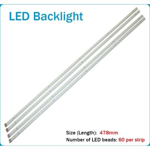 New 20 PCS/set 60LED 478mm LED backlight strip for LG 37LV3550 37T07-02a 37T07-02 37T07006-Y4102 73.37T07.003-0-CS1 T370HW05
