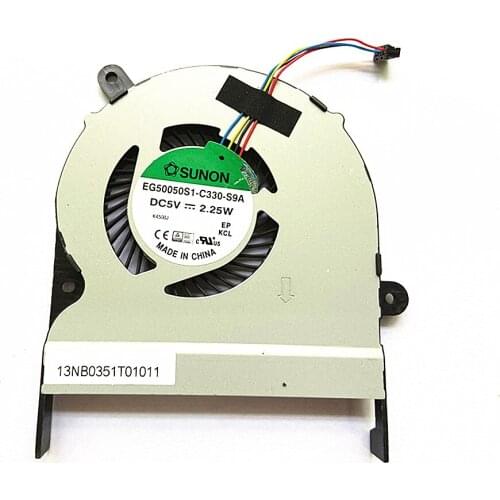 New Laptop Cooling Fan For Asus S301 S301LP S301LA Q301N Laptop Cooler Fan EG50050S1-C330-S9A