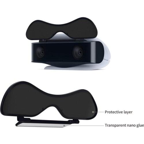 Dedicated Camera Cap Anti-drop Durable Dustproof Cover ABS HD Portable Protection Shell For PS5 HD Dual Lens For PlayStation