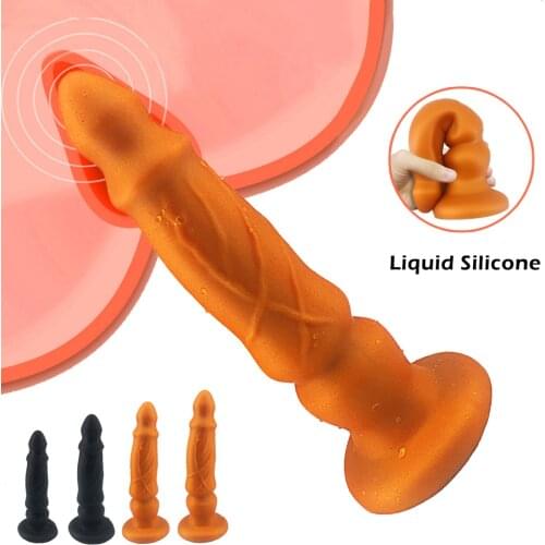 Super Soft Huge Anal Plug Butt Plug Large Dildo Vaginal Anus Stimulation Dilator Prostate Massage Anal Sex Toy For Men Women Gay