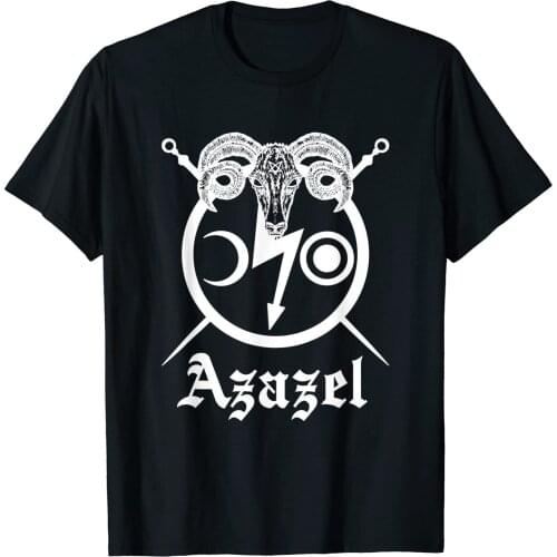 Sigil of Azazel Satan Seal Symbol Sigil of Azazel T-Shirt. Summer Cotton O-Neck Short Sleeve Mens T Shirt New S-3XL