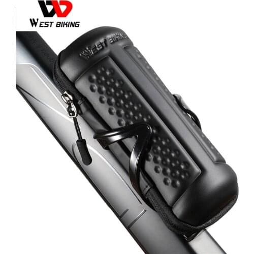 WEST BIKING Bicycle Bag Bottle Holder Bike Repair Kit Tool Key Storage Cycling Water Bottle Case Bicycle Accessories