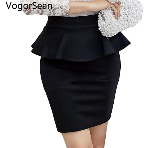 VOGORSEAN Pencil Skirts With Flowers