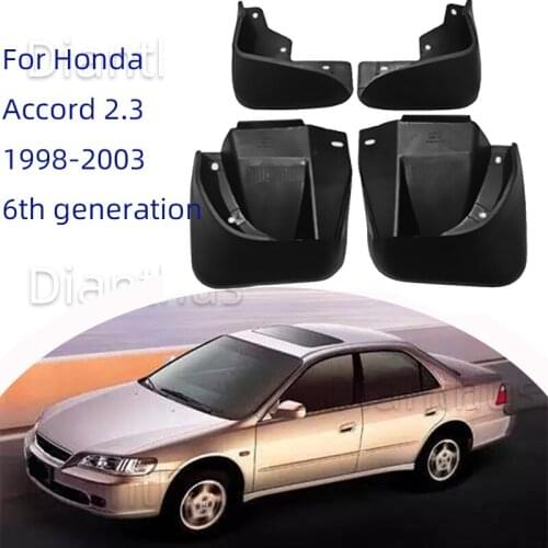 For Honda Accord 2.3 1998-2003 (6th generation)4dr sedan Car Mudguard Anti-splash Anti-Fouling Front Rear Fender Accessories