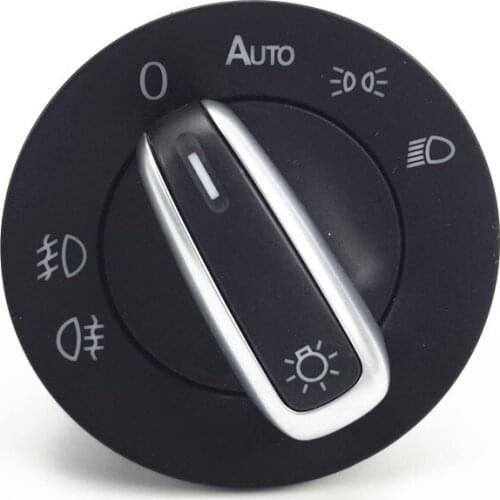 Auto Switch Automatic Headlight Switch for Volkswagen MAGOTAN Sagitar Golf 6 Tiguan Touran New Passat Car Accessories