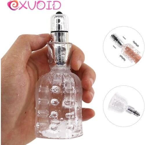 EXVOID Cock Trainer Penis Vibrating Ring Sex Shop Vibrator Penis Exercise Delay Ejaculation Adult Products Sex Toys for Men