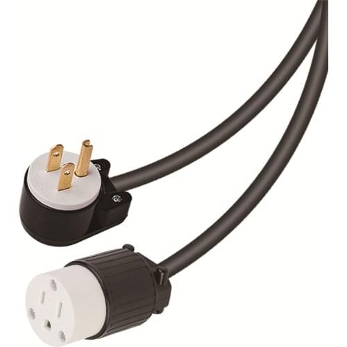 JORINDO 5-15P male plug to 5-15R female socket Power cable extended line,American Standard Industrial Grade conversion line