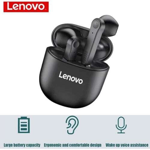 Lenovo PD1 TWS Wireless Earphones Bluetooth 5.0 Earbuds Waterproof Headphones HD Stereo Bass Music Headset with Mic HD Calls