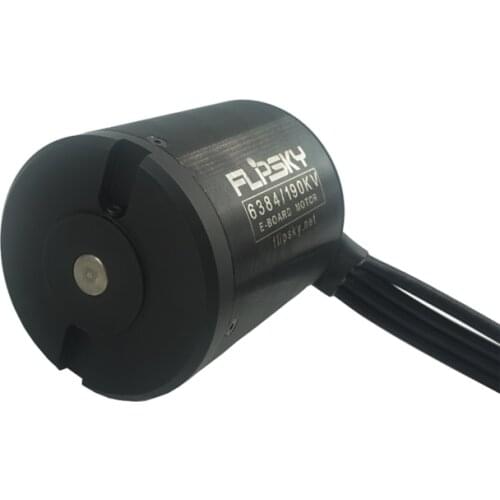 Flipsky 4000W 190KV Brushless DC Motor 13S 6384 Belt Electric Skateboard Motor