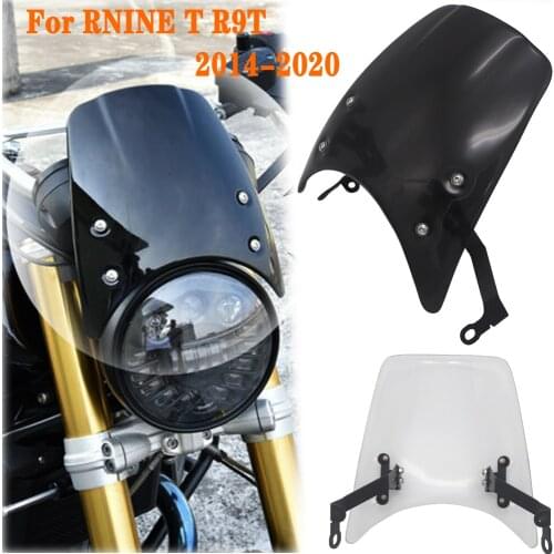 Windshield Windscreen For BMW R NINE T NINET R 9 T 2014-2020 High Quality Headlight fairing R9T R NINET Motorcycle Parts