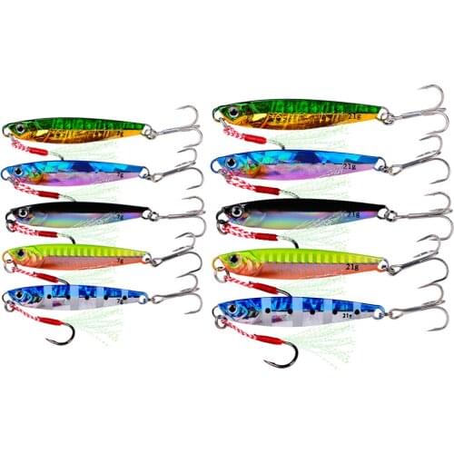 5Pcs Fishing Lures Topwater 7/21g Plastic Wobbler Bait Fishing Tackles Artificial Hard Fish Shape Baits Tackle
