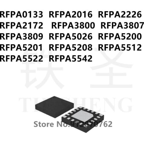 RFPA0133 RFPA2016 RFPA2226 RFPA2172 RFPA3800 RFPA3807 RFPA3809 RFPA5026 RFPA5200 RFPA5201 RFPA5208 RFPA5512 RFPA5522 RFPA5542