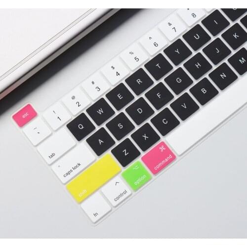 Suitable for Macbook Apple Laptop 16 Inch A2141 A2251 A2289 Dustproof Keyboard Silicone Protective Film Protective Cover