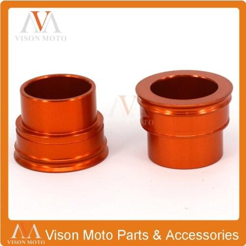 Billet Front Wheel Hub Spacers For KTM SX XCF SXF EXC EXCF EXCW XCW XCF SMR 125 250 300 350 400 450 525 530 Dirt Bike Motocross