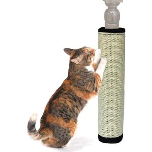 A 1Pcs Kitten Cat Scratch Board Furniture Protect Pad Sisal Scratcher Mat Claws Care Cat Toy Sofa Scratching Post Protector