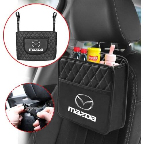 1Pcs Car Seat Back Organizer Storage Bag Accessories For Mazda 3 Mazda 6 Atenza Axela Demio CX3 CX5 MP MS CX7 CX8 CX30 CX9 MX5