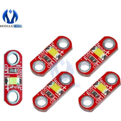 10PCS Mini SMD LED Module White LED Module For Lilypad Voltage 3v to 5v 40mA Board