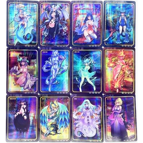 32pcs/set Monster Girl No.2 Toys Hobbies Hobby Collectibles Game Collection Anime Cards