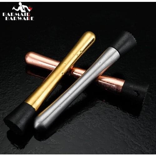 Bar Cocktail Muddler Mojito Stainless Steel Bar Mixer Barware Mojito Cocktail DIY Drink Fruit Muddler Crushed