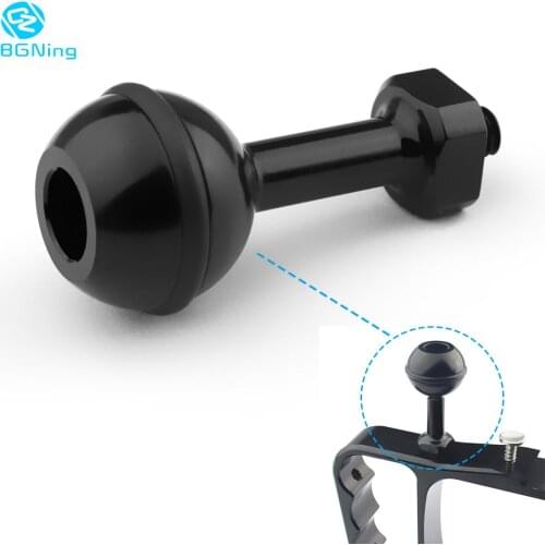 BGNing Aluminum 1/4 inch Screw Ball Mount Adapter for GoPro Max 8 7 6 5 SJCAM SJ4000 Xiaoyi for AKASO EK7000 4K Action Camera