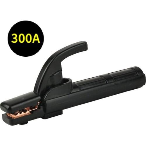 300A Electrode Holder Rod Electrode Copper Mini Cable Welding Tongs Arc Welding Machine Electrode Clamp Tool Heat-resistant