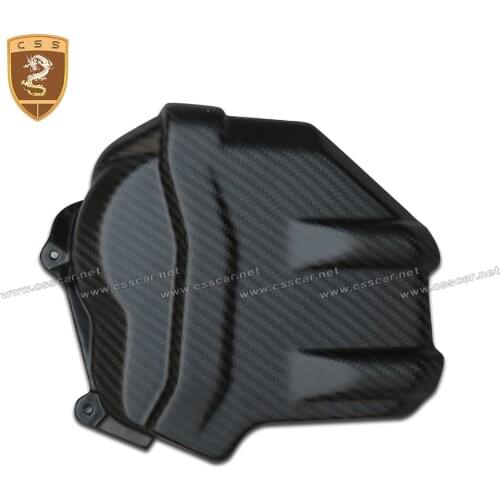 For DUCATI PANIGALE V4 / STREETFIGHTER V4 100% CARBON FIBRE ENGINE COVER PANEL SATIN