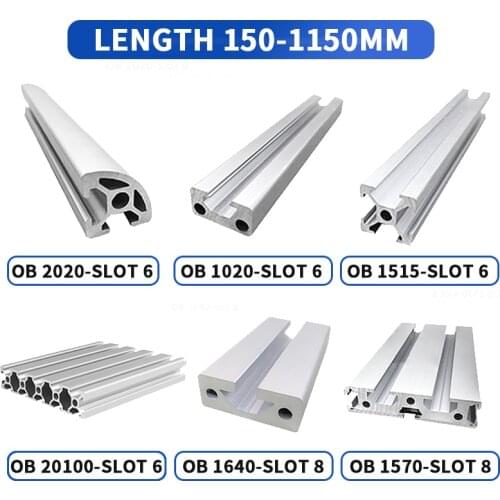 European standard 1640/1570/1515/20100/1020/2020 aluminum profile slide rail assembly line industrial aluminum products