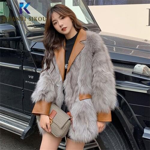 FIFANYI SIKOU Artificial Fur Coats