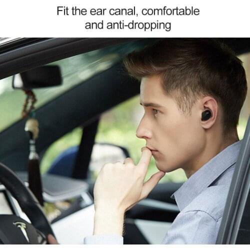 HobbyLane Headset 5.0 Earphone Stereo Sport Bluetooth Wireles with Mic HIFI Sound Earbud Handsfree for iPhone Huawei Xiaomi d20