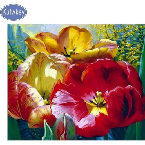 Custom photo full square Diamond painting Poppies flower 5d diamond Cross Stitch Mosaic,Diy Diamond Embroidery sale bead,sticker