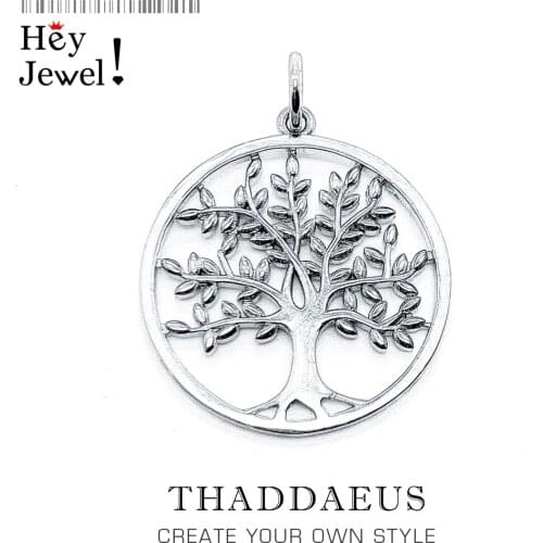 Pendant Tree,2020 Summer Fashion Jewelry Europe Style Bijoux Language of Nature 925 Sterling Silver Romantic Gift For Woman