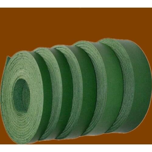 3/5/8/10/12/15/18/30mm Green Head Layer Vegetable Tanned Cowhide Real Cowhide Strip Diy Bag With Rope Drawstring Jewelry Leather