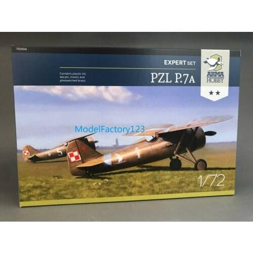 Arma Hobby 70006 1/72 PZL P.7a Polish Fighter "Expert" Model Kit