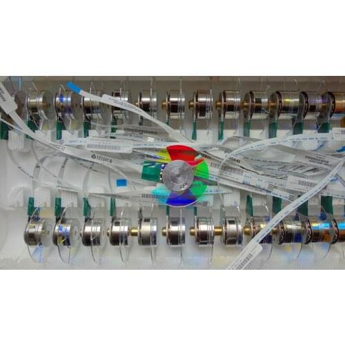 New color wheel for benq ms500 6 segement 40mm projector wheel