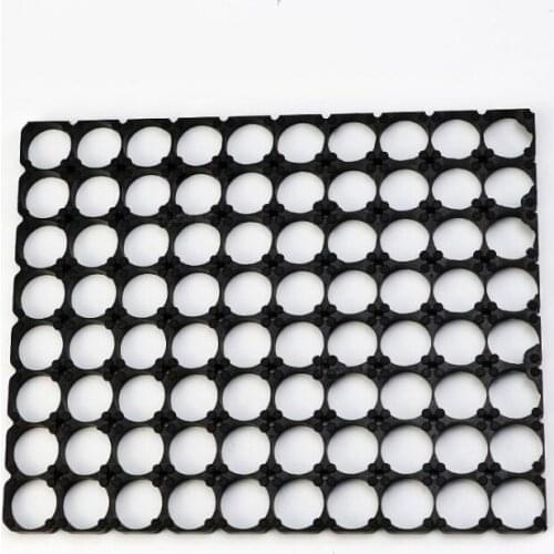 8*10 21700 Battery Holder Bracket Cell Safety Anti Vibration Plastic Cylindrical Brackets For 21700 Lithium Batteries